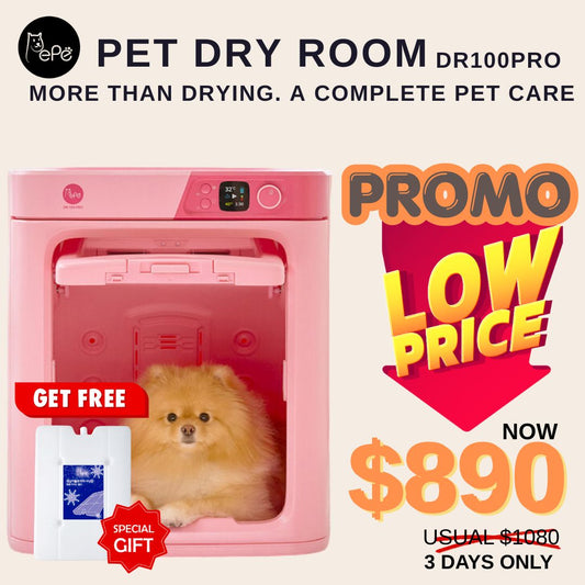Pepe Pet Dry Room DR100PRO[ + Free GIFT PEPE COOLER PAD