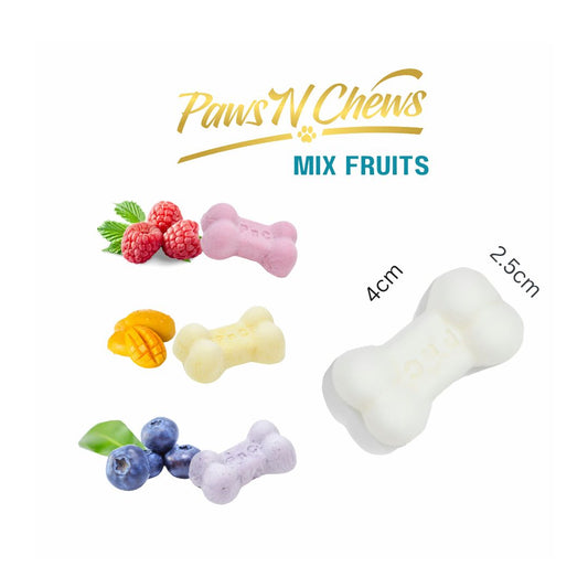 Fermented Goat Milk Probiotic + Mix Fruits Freeze-Dried – Value Pack