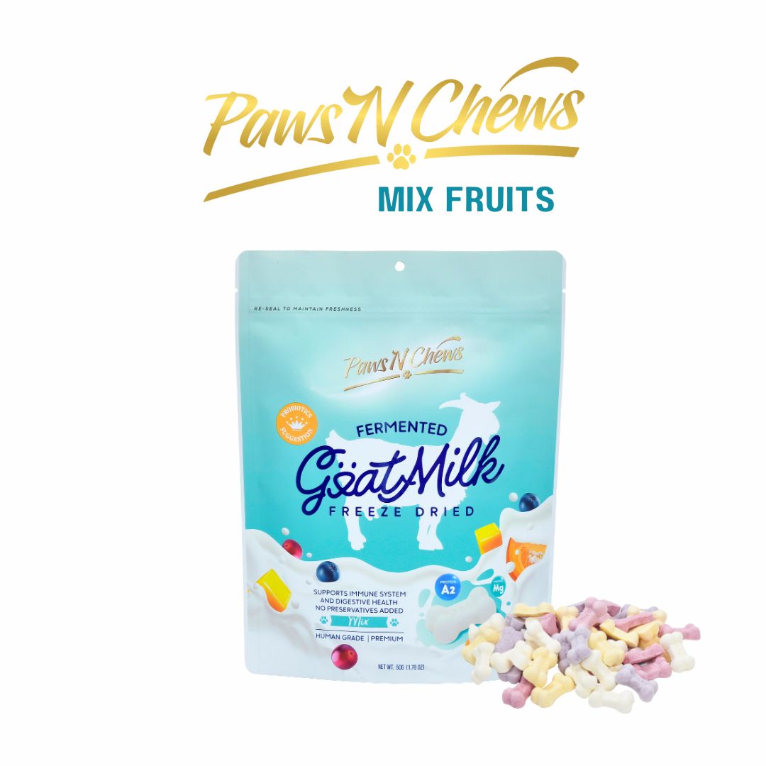 Fermented Goat Milk Probiotic + Mix Fruits Freeze-Dried – Value Pack