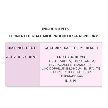 Fermented Goat Milk Probiotic + Mix Fruits Freeze-Dried -Trial Pack
