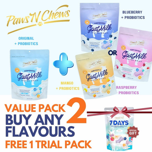 Bundle 2 Value Pack Free 1  Mix Fruit Trial Pack