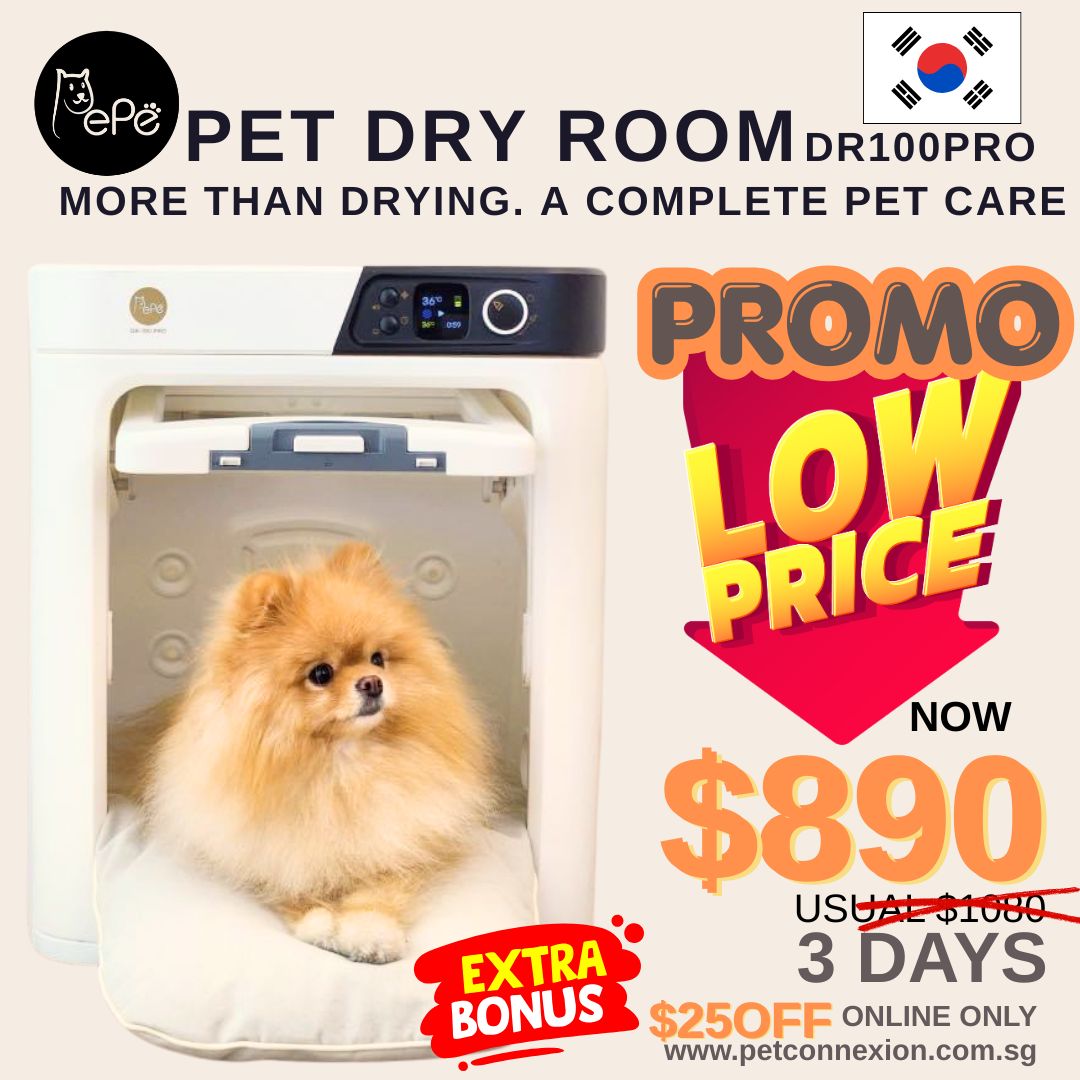 Pepe Pet Dry Room DR100PRO[ + Free GIFT PEPE COOLER PAD