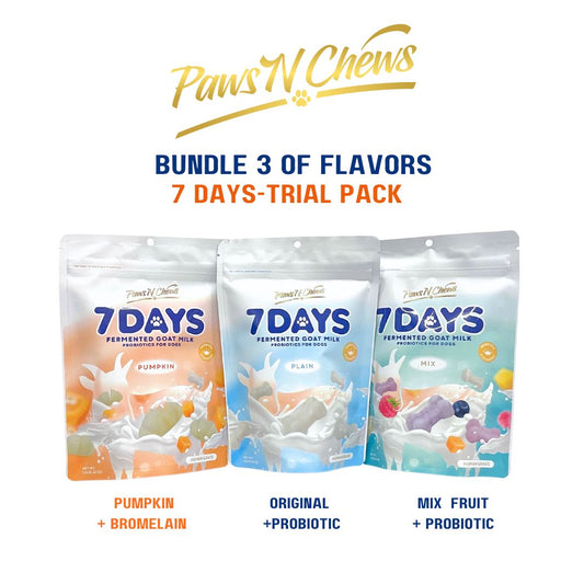 Fermented Goat Milk Probiotics -Bundle Trial Pack 3 Flavours